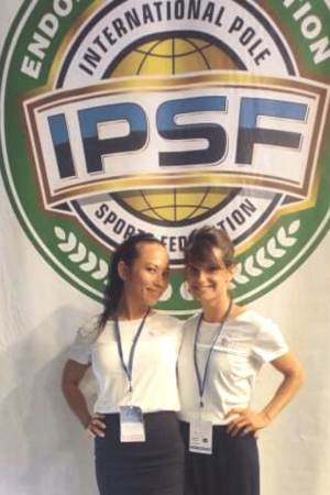 Marion et Phany bénévoles à la compétition PSF en juillet 2022