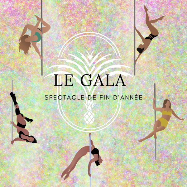 Le GALA de Pinapole, ou spectacle de fin d’année se tiendra à l’école, le vendredi 31 mai à partir de 18h30 ! Venez participer au show, présenter votre activité à vos proches et admirer les prestations des élèves. Des sessions de préparation au spectacle sont organisées régulièrement sur les créneaux de pratique libre, annoncées en story et sur le site : www.pinapole.fr/planning-et-reservation/ Vos profs sont disponibles pour vous donner des conseils sur la préparation de votre chorégraphie en pole dance et en cerceau. Envie de participer ? Envoyez un message pour vous inscrire! Le nombre de places est limité afin de favoriser un déroulé fluide et organisé. Besoin d’en discuter avant de vous lancer ? Parlez-en à vos professeures ou par mail et nous vous répondrons avec plaisir.